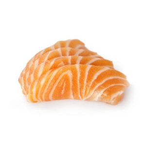 102 – Sashimi de salmón (6 cortes)